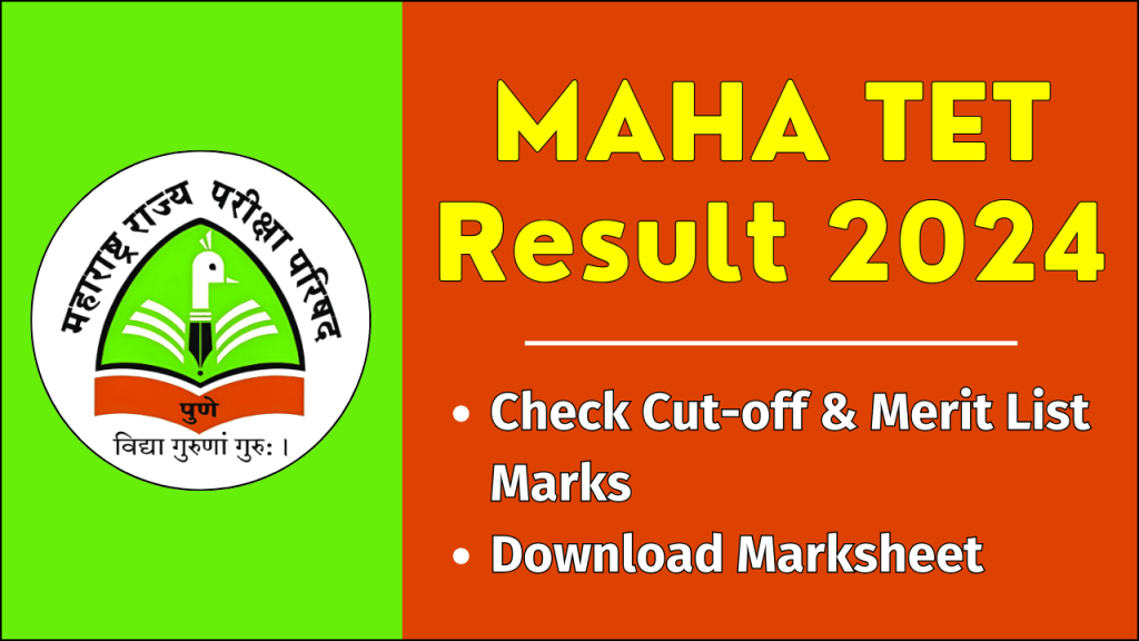 MAHA TET Result 2024