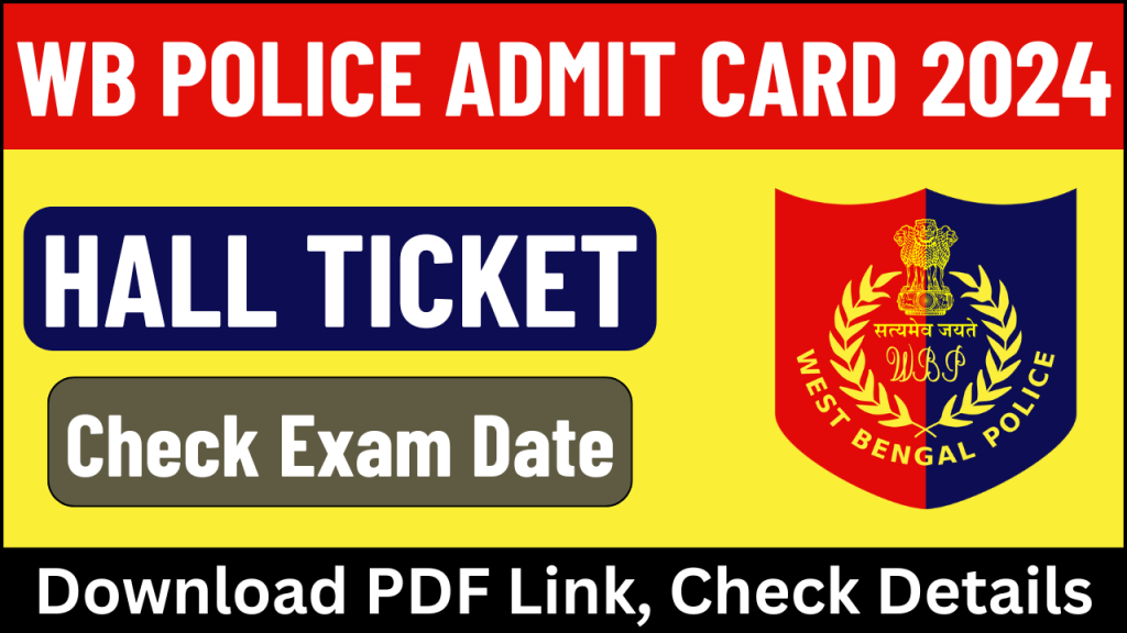 WB Police Admit Card