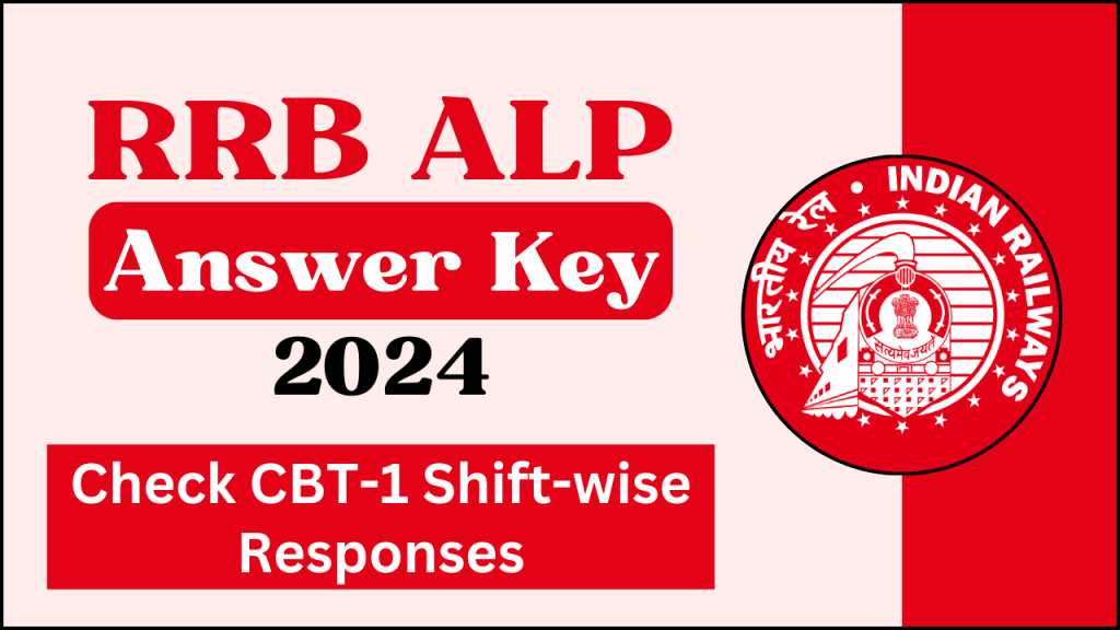 RRB ALP Answer Key 2024